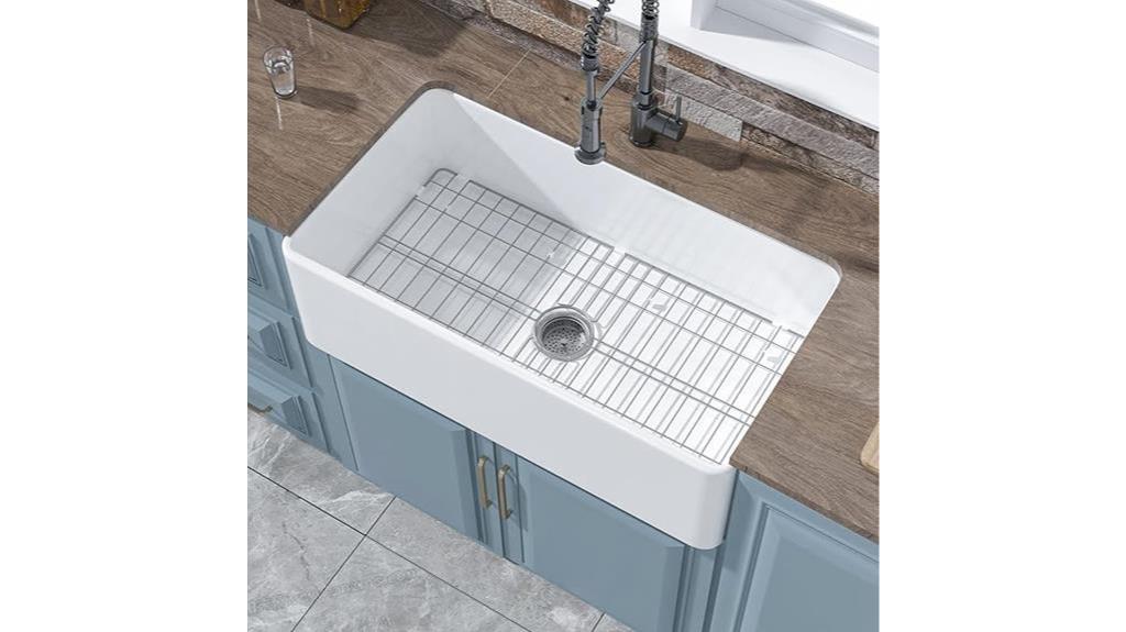 33 inch farmhouse sink accessories