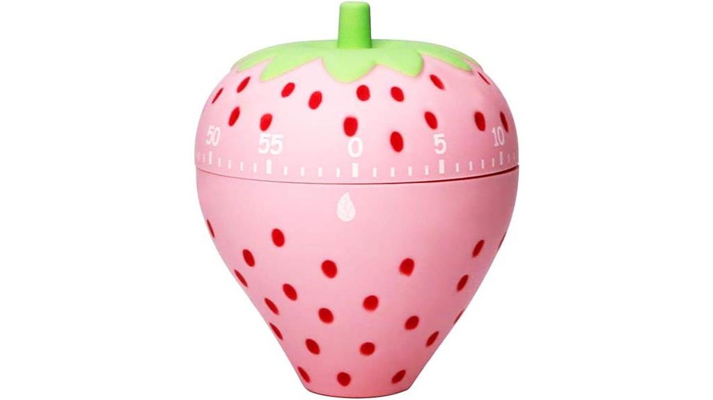 adorable fruit shaped kitchen timer