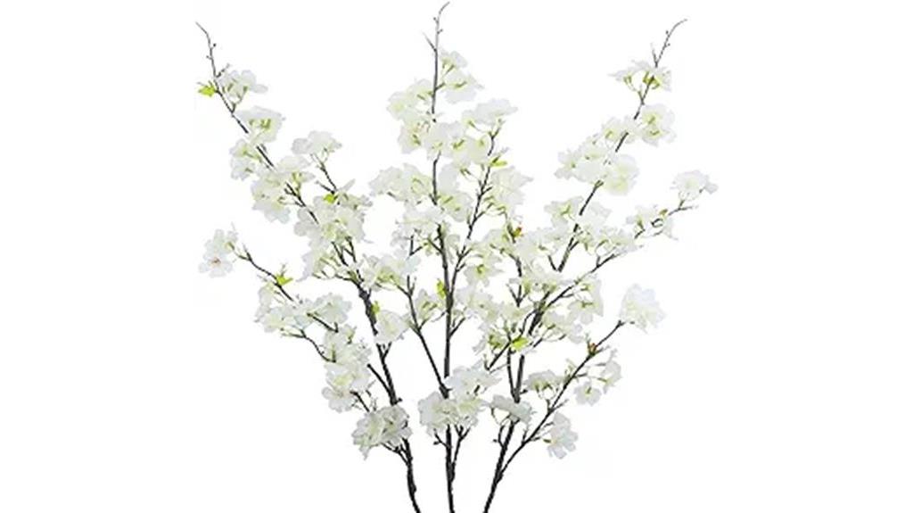 artificial cherry blossom flowers