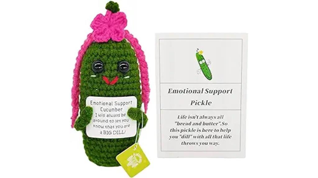 avocado crochet gifts affirmations