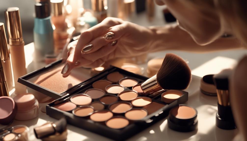 beginner bronzer application tips