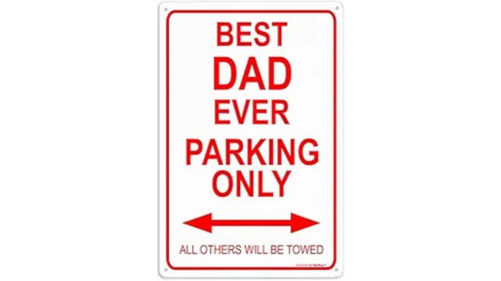 best dad ever parking