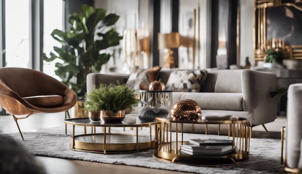 blending metals in decor