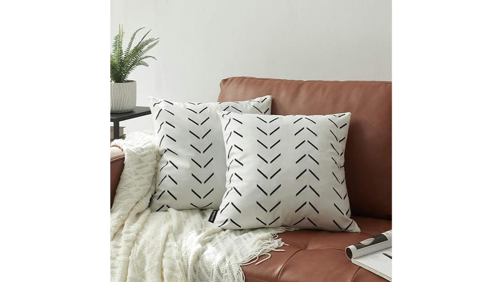 boho aztec pillow covers