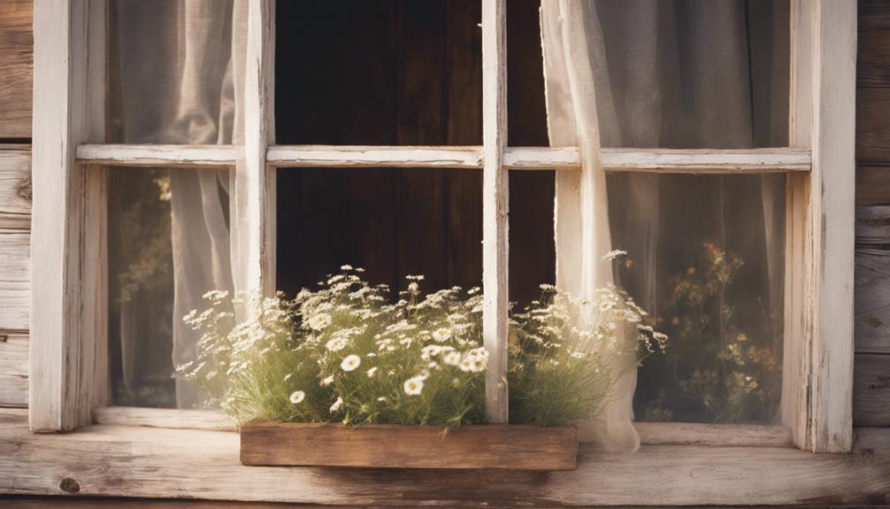 charming farmhouse window trim