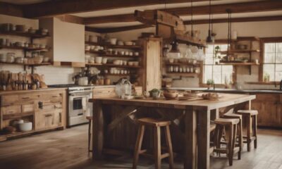 charming rustic modern kitchen