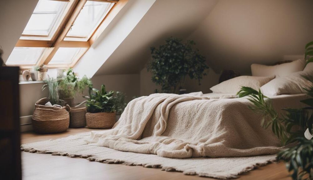 chic attic bedroom transformation