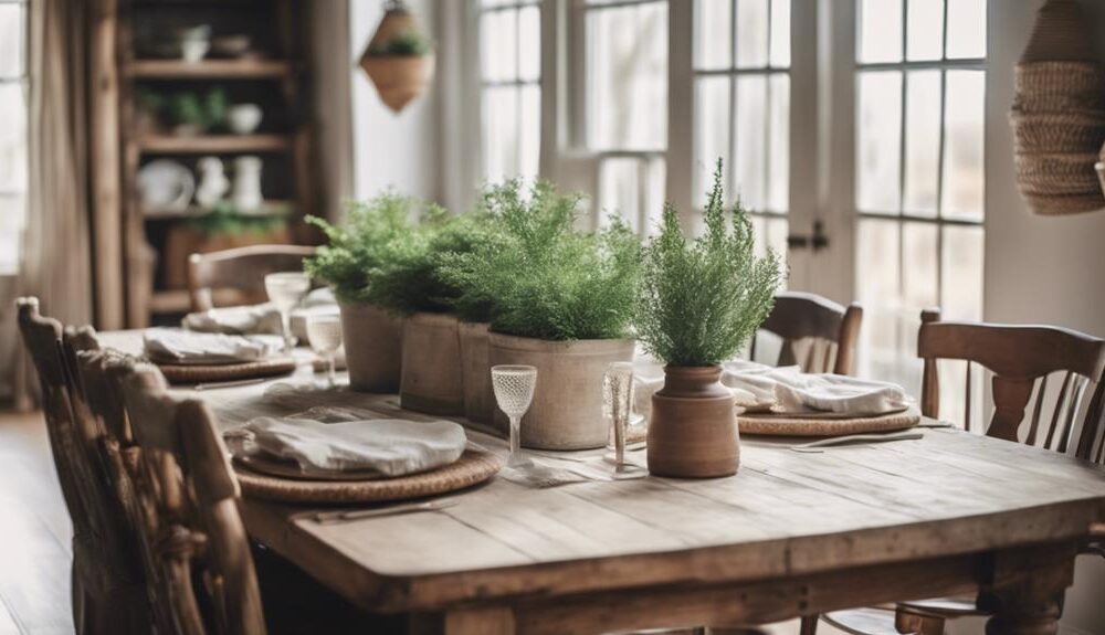 chic practical farmhouse table