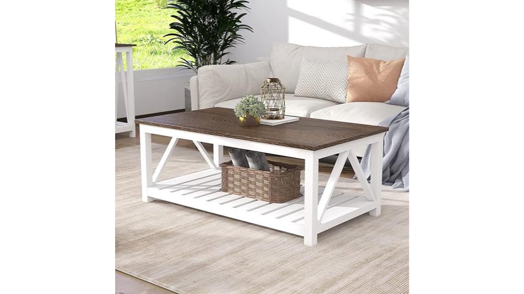 choochoo farmhouse coffee table