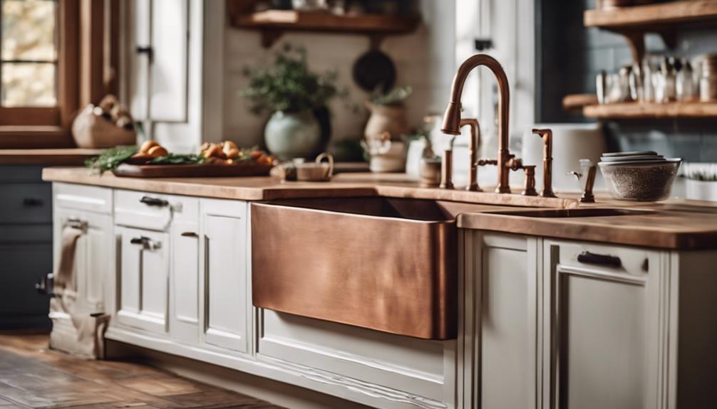 choosing copper farmhouse sinks