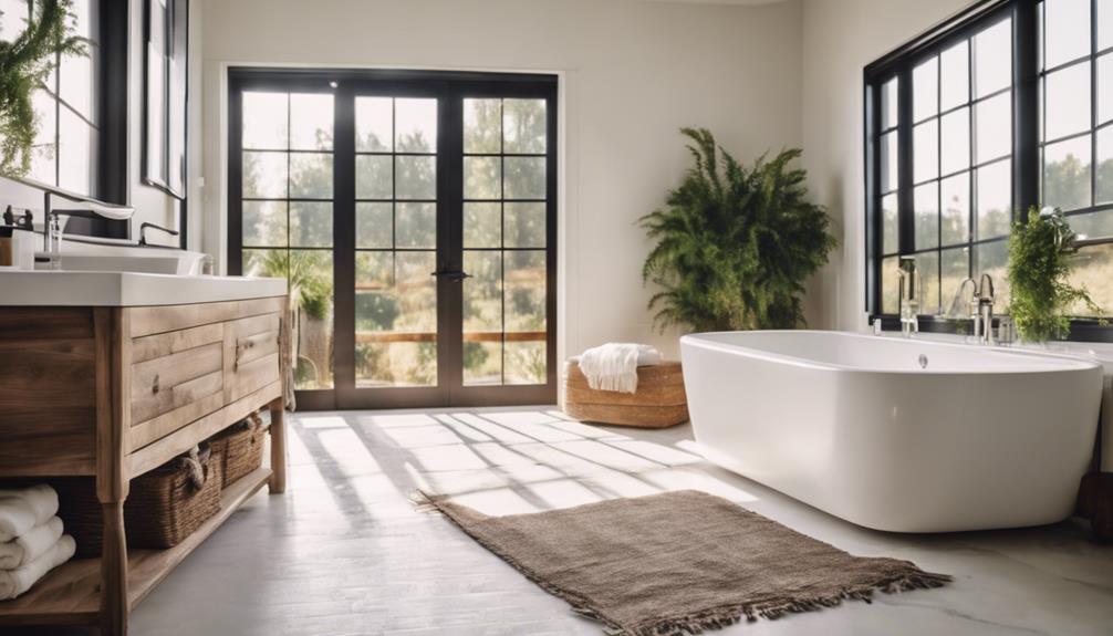 choosing modern farmhouse bathrooms