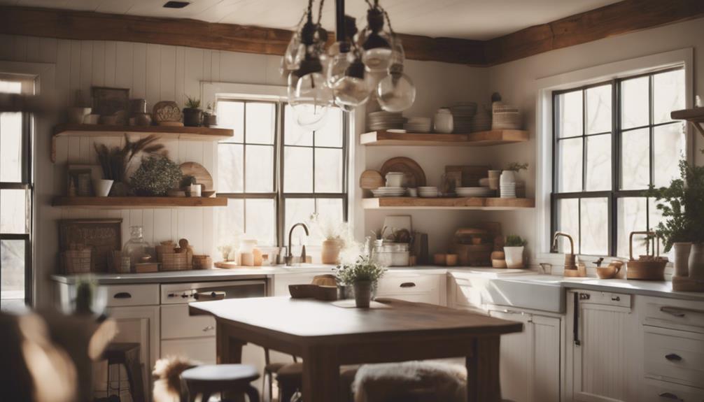 choosing modern farmhouse interiors