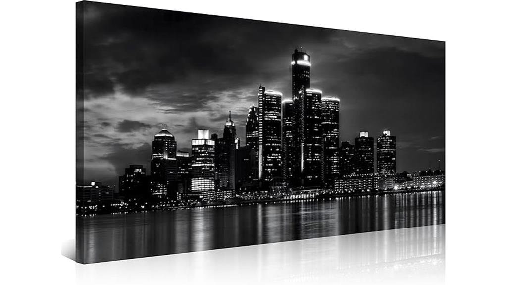 cityscape canvas wall art