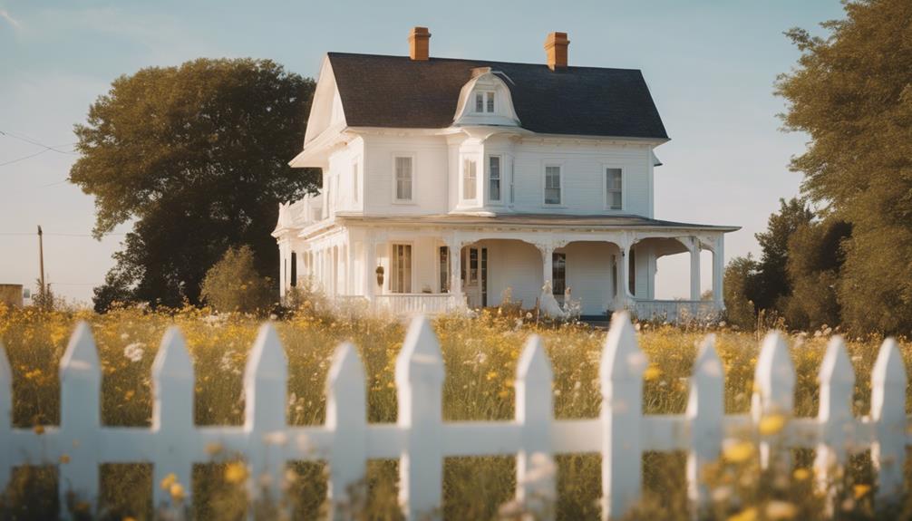 classic timeless white farmhouse