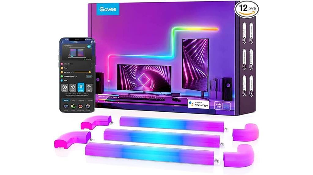 colorful govee led lights