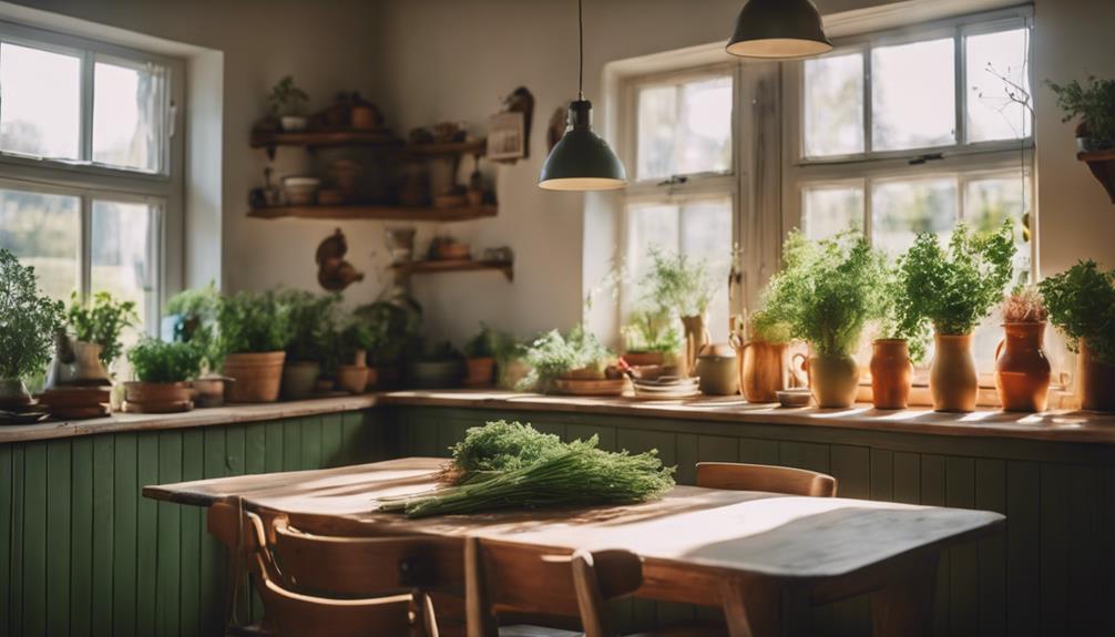 colorful scandinavian kitchen design