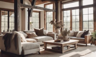 contemporary rustic farmhouse design