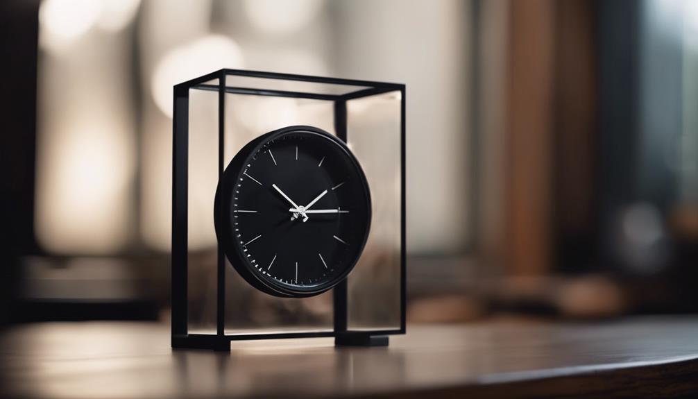 contemporary timepieces for decor