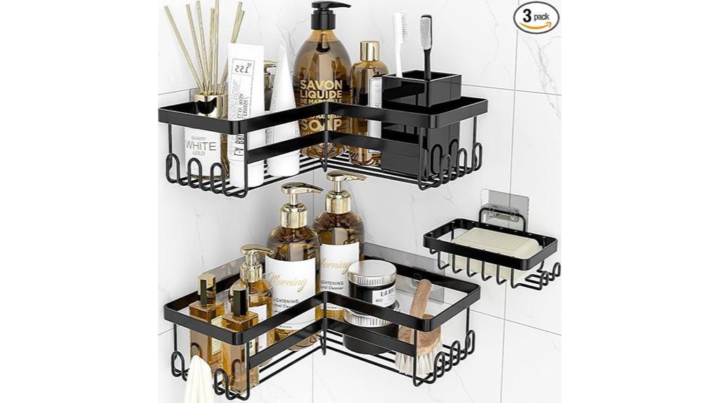 corner shower caddy organizer