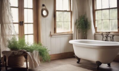 cozy farmhouse bathroom decor