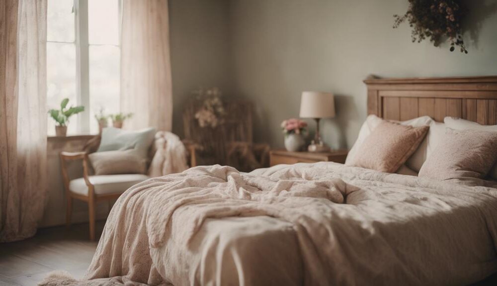 cozy farmhouse bedding options