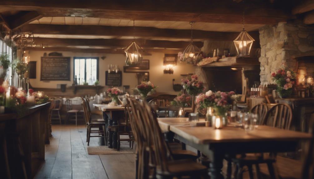 cozy farmhouse dining experience