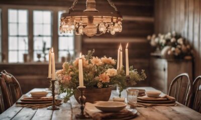 cozy farmhouse dining sets