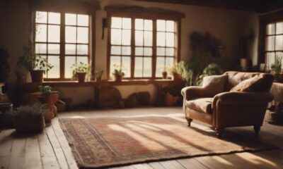 cozy farmhouse floor rug