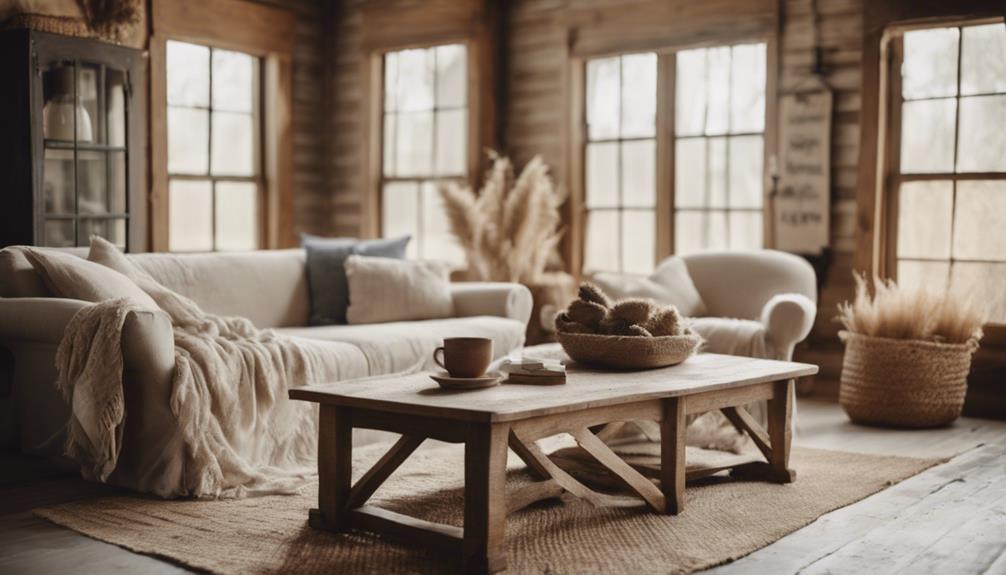 cozy farmhouse furniture essentials