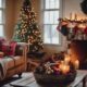 cozy festive farmhouse decor