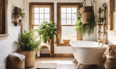 cozy rustic bathroom retreat