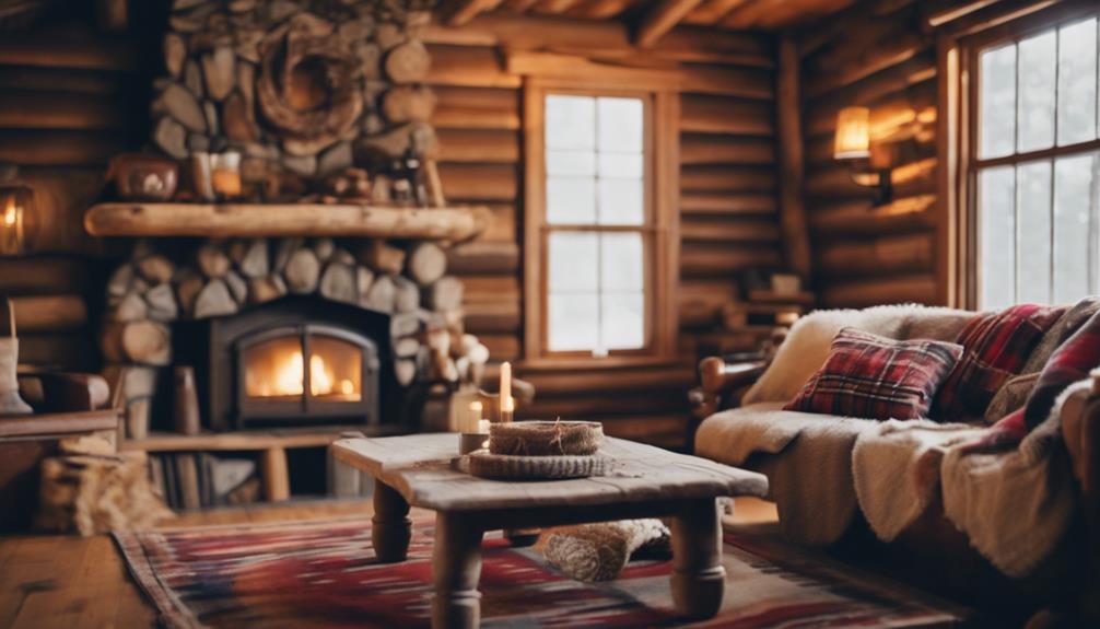 creating cozy log home