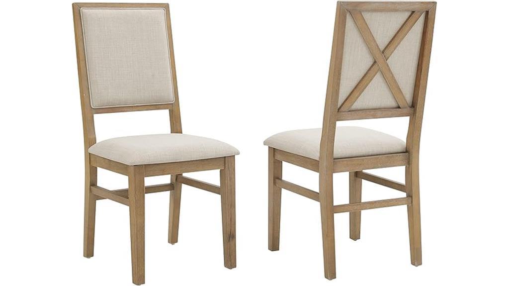 crosley joanna dining chairs