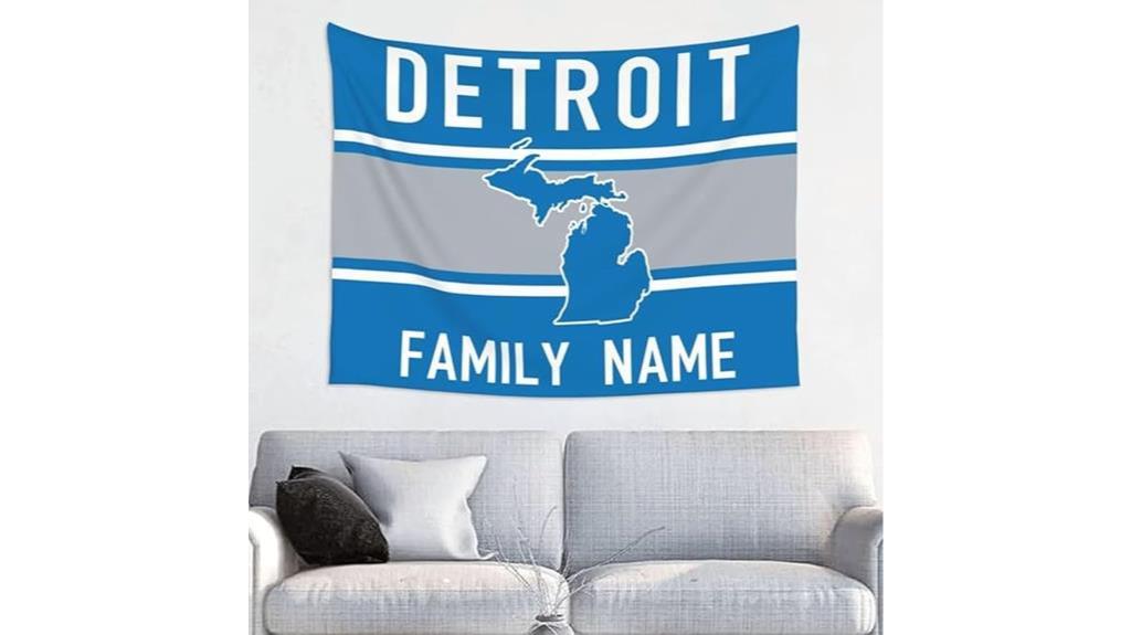 custom tapestry for detroit