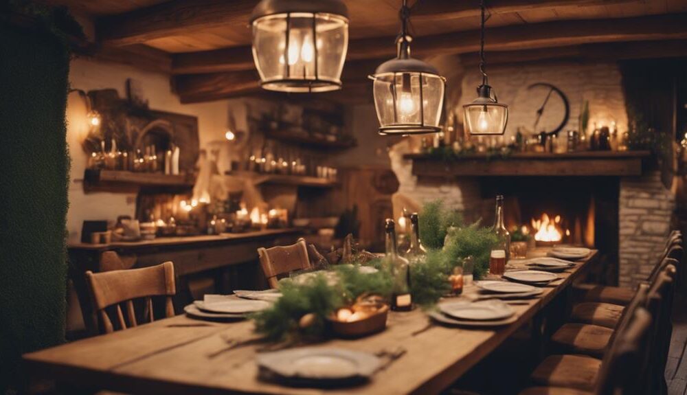 distinctive farmhouse dining experience