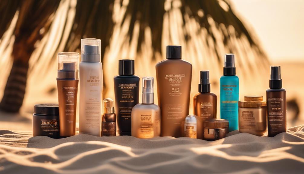 diverse tanning product options