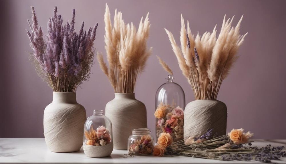 dried flowers for home