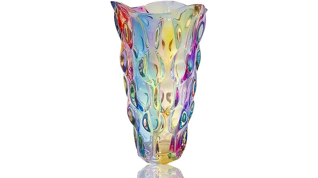 durable elegant bohemian vase