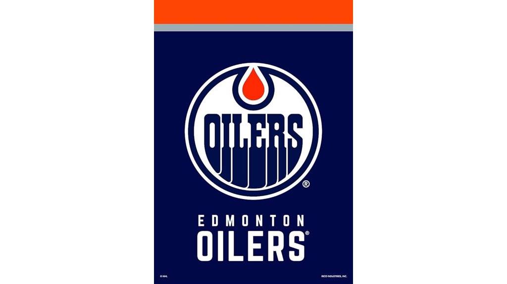 edmonton oilers house flag