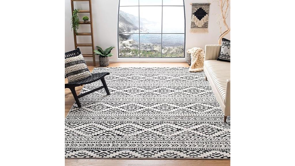 elegant 8x10 ivory rug