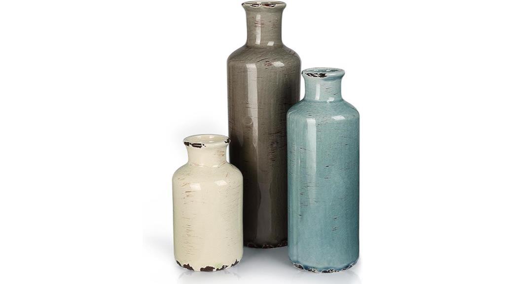 elegant cucumi ceramic vases