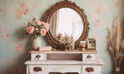 elegant functional farmhouse vanity