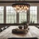 elegant modern farmhouse chandelier