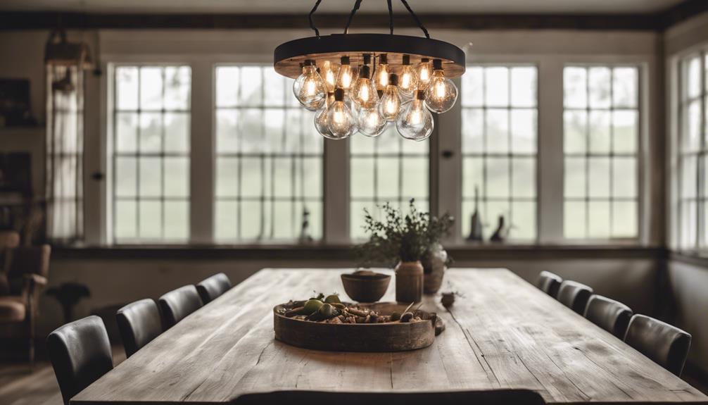 elegant modern farmhouse chandelier