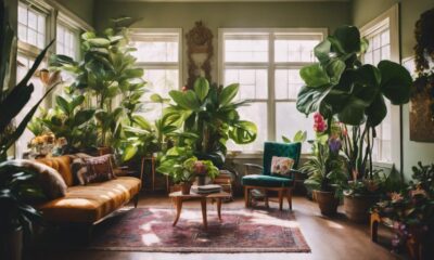 elevate interiors with plants