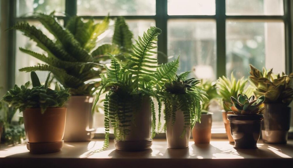 enhance interiors using houseplants