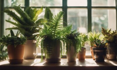 enhance interiors using houseplants