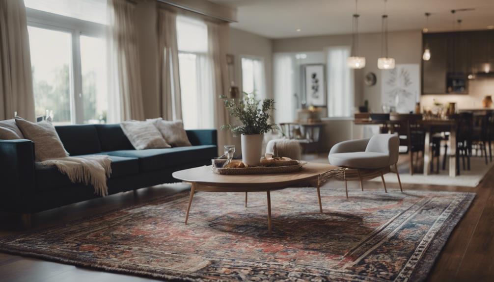 enhancing rooms with rugs