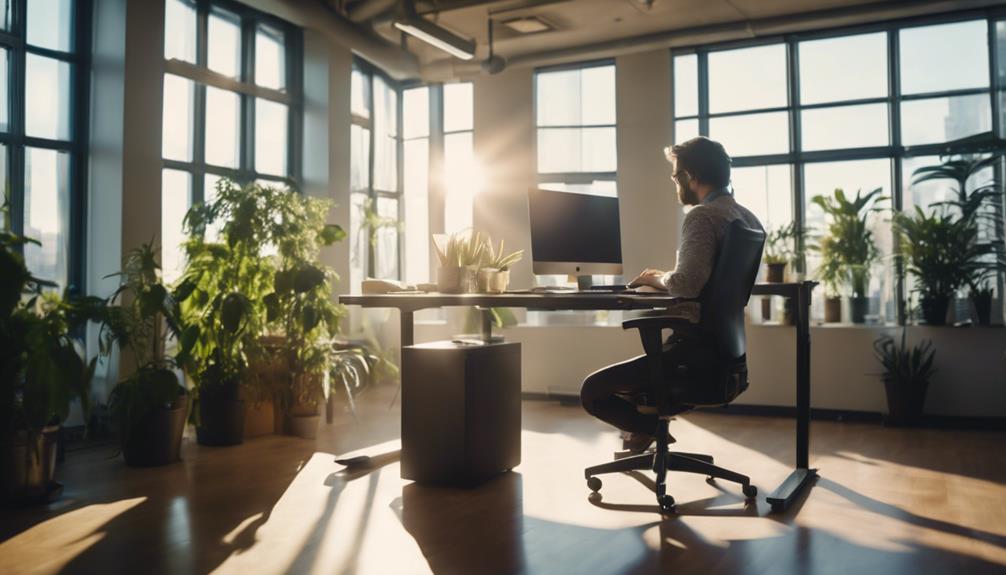 ergonomic benefits of standing desks