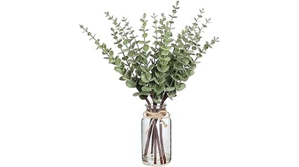 eucalyptus stems home decor